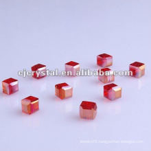 Lampwork Cube Glass Beads